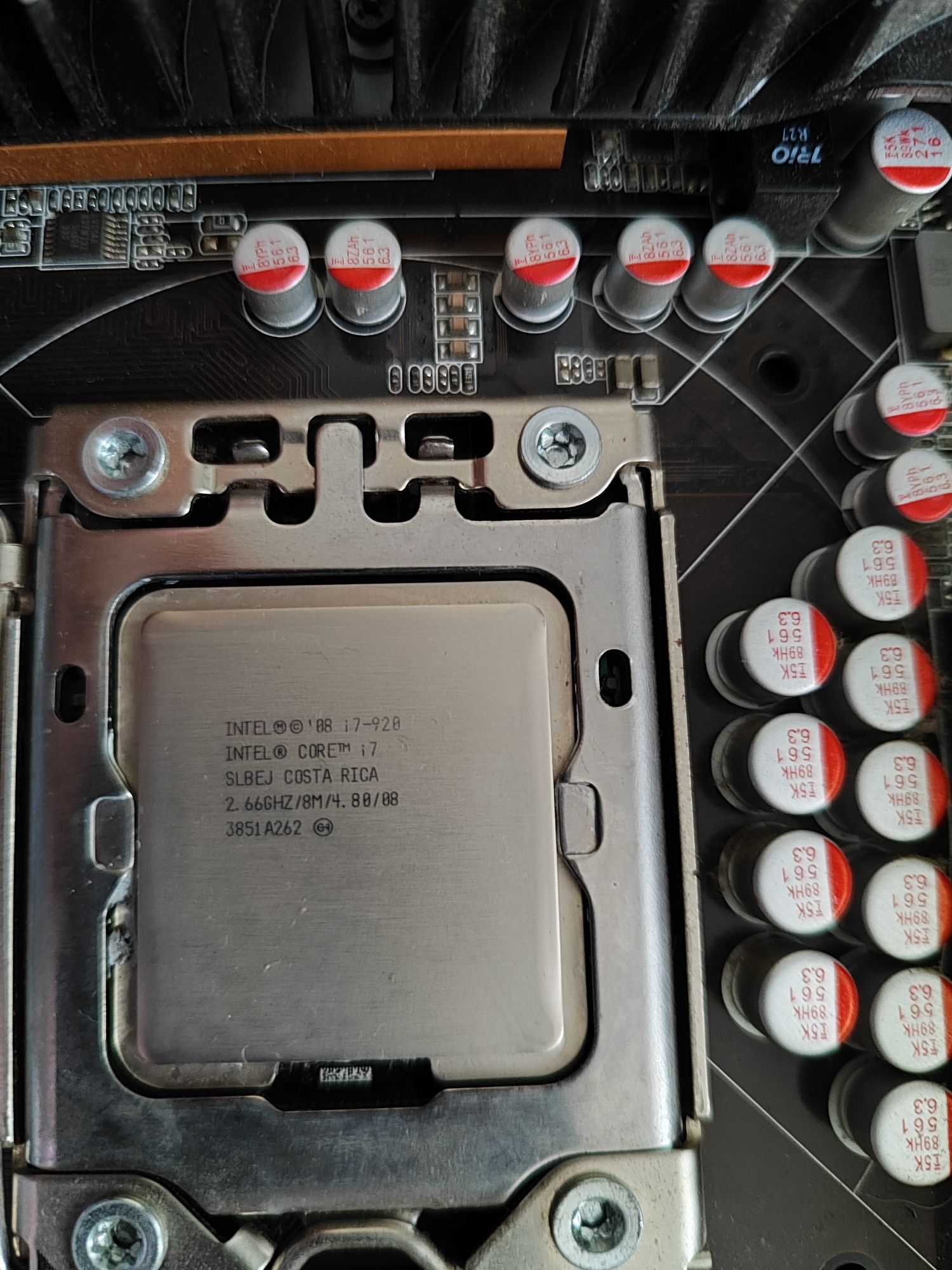 Płyta główna Asus P6T Deluxe P6T 3x2GB Ram + i7 2.66