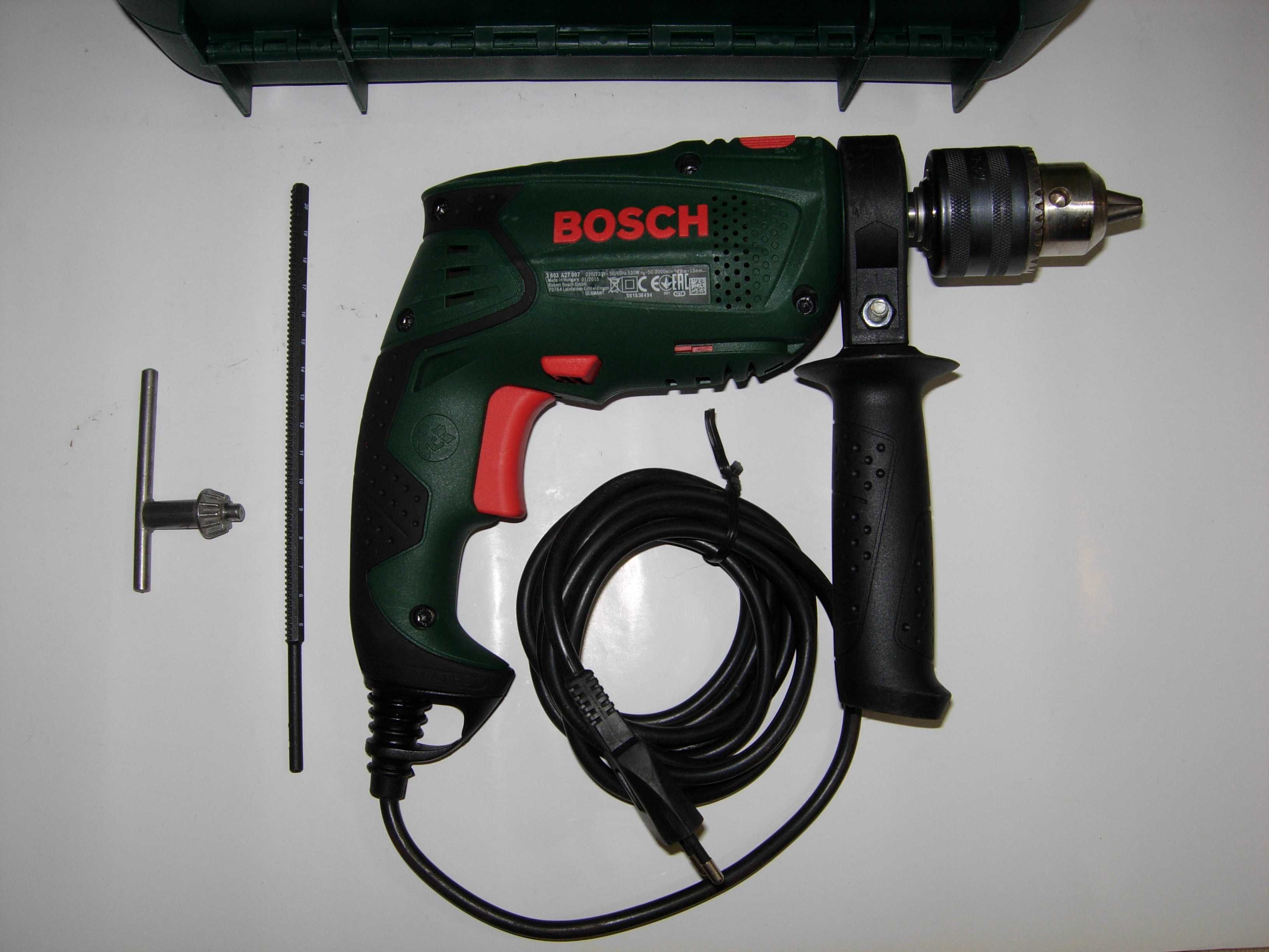 Дрель ударная Bosch PSB 530 RE в чемодане