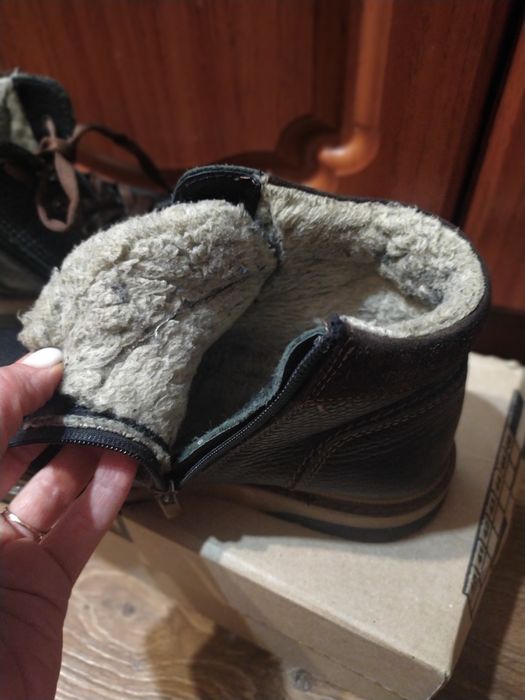 Шкіряні чобітки Braxton