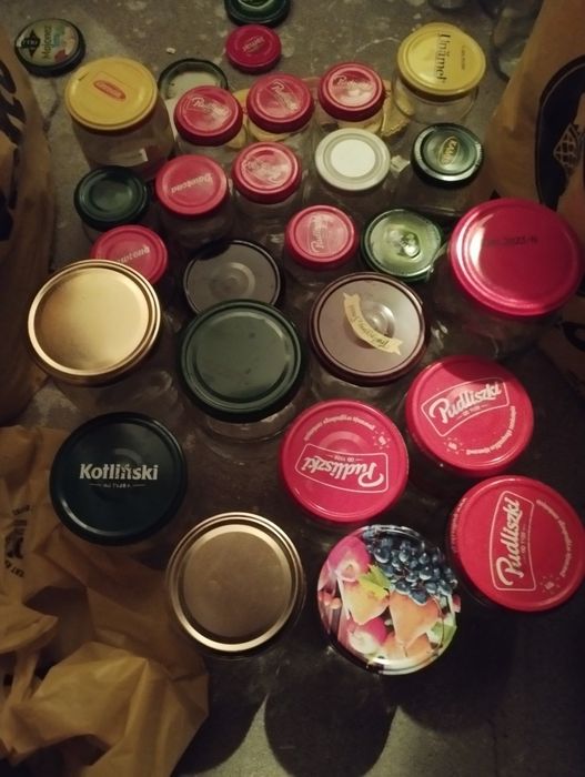 Puste słoiki na weki