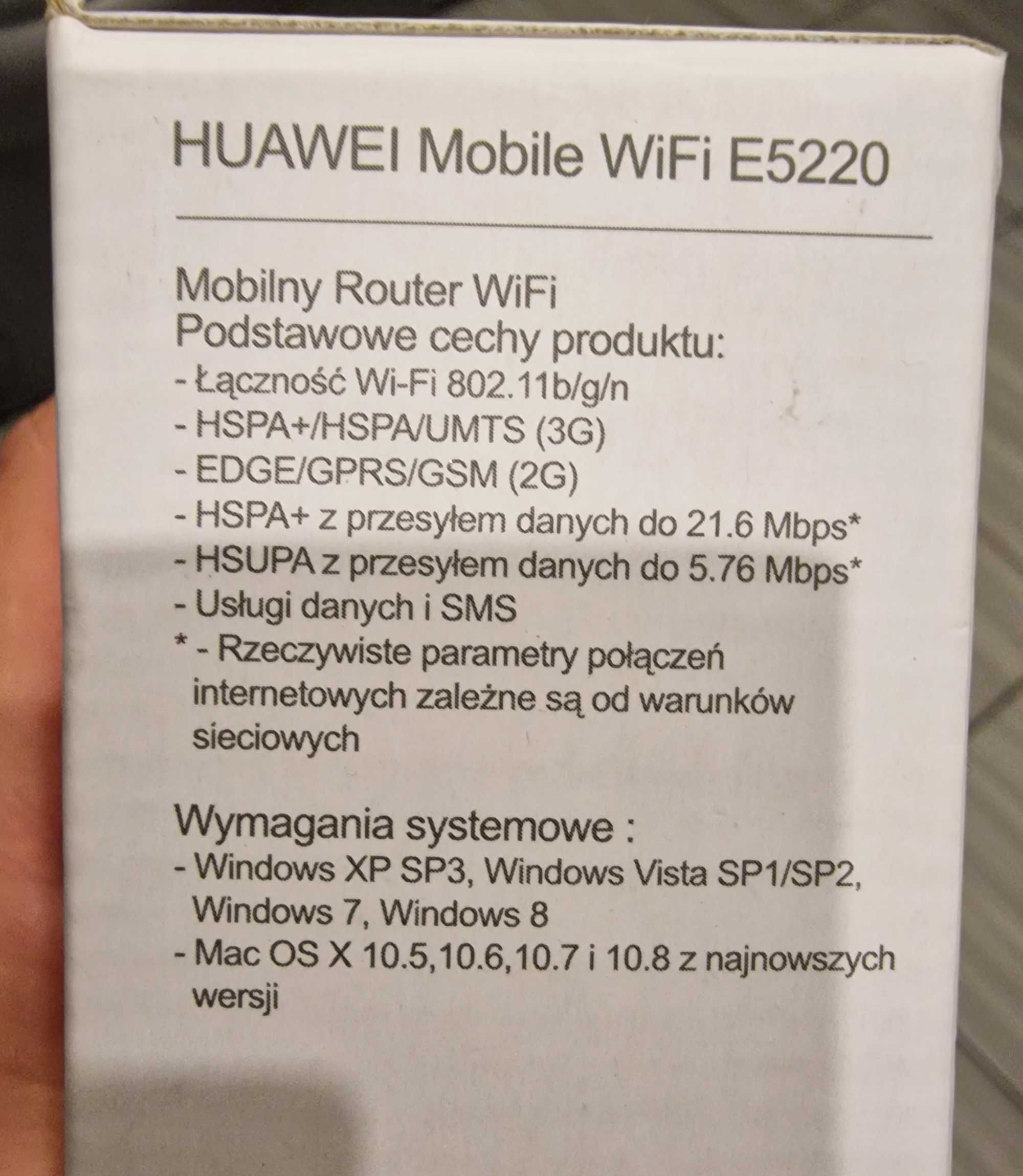 Router huawei wifi e5220
