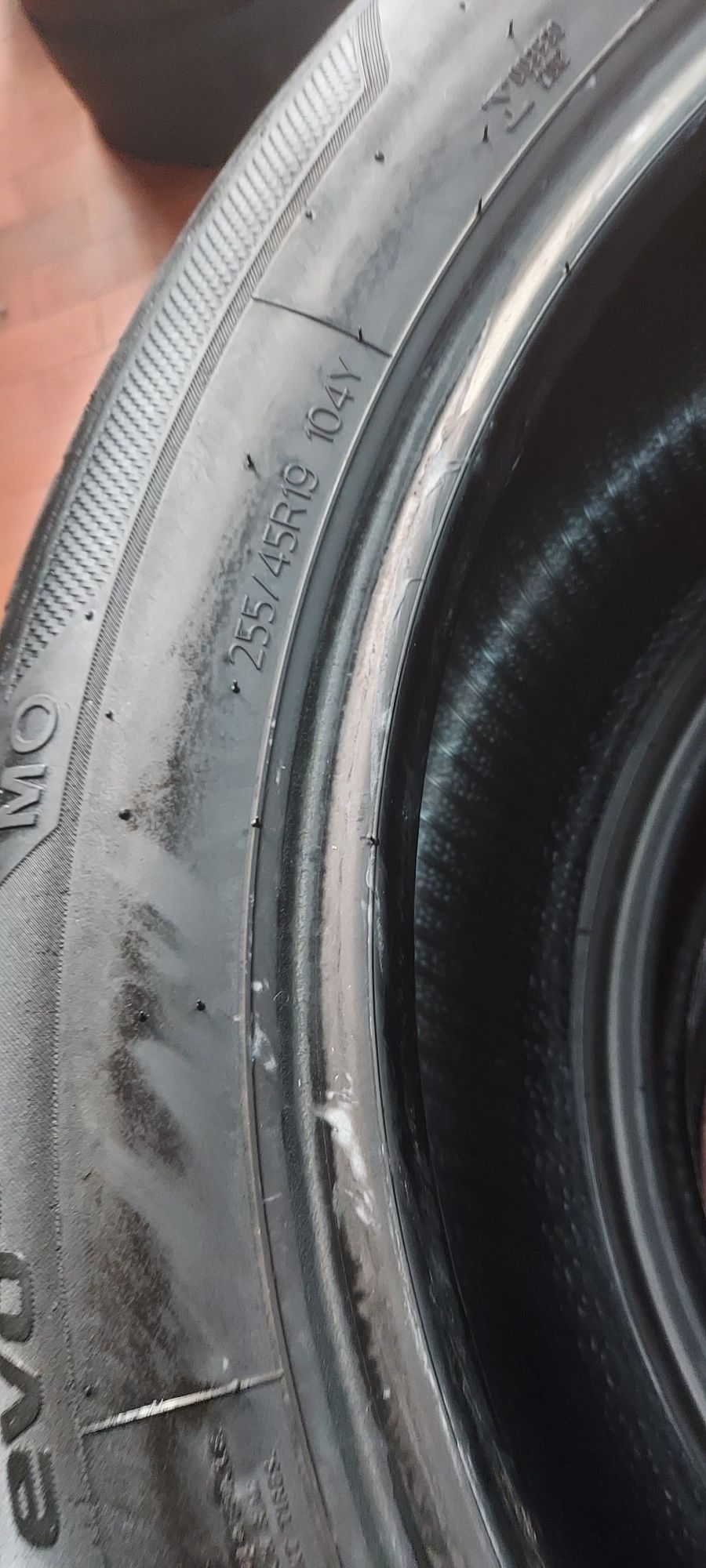 Opony 255/45/19letnie hankook ventus s1 evo3