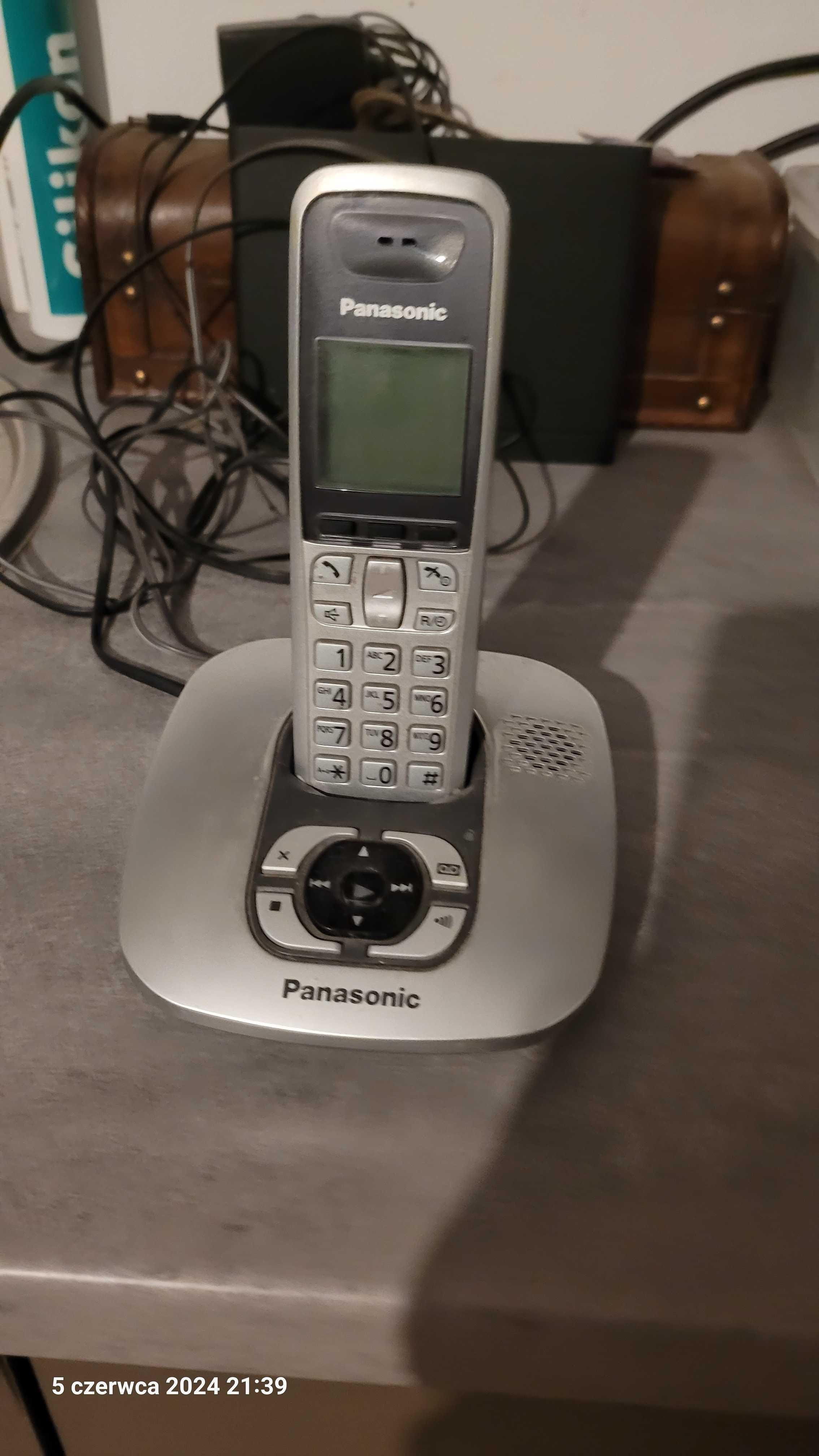 Telefon bezprzewodwy Panasonic DECT
