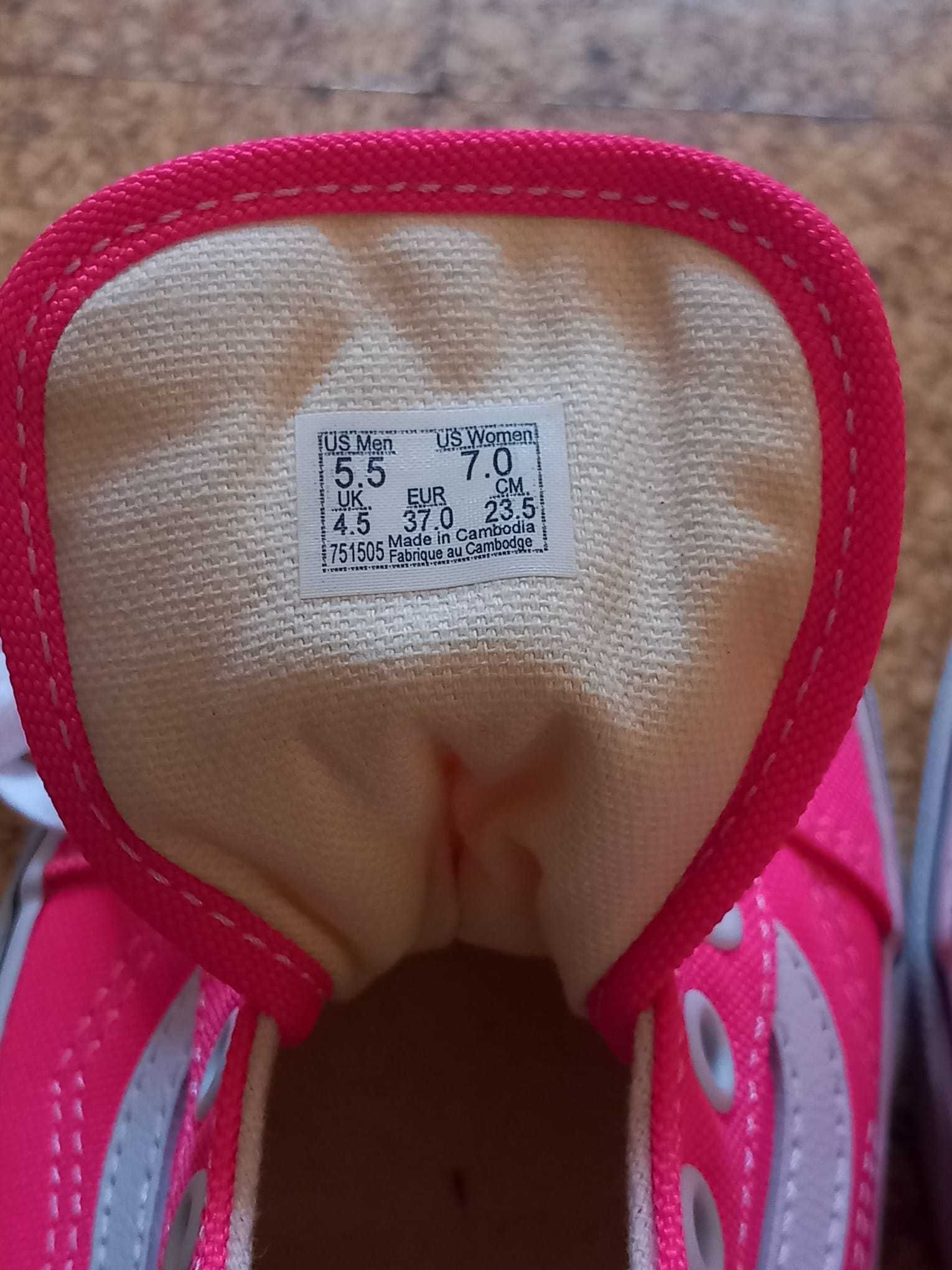 Vans Old Skool Rosa Néon - EUR 37 - Nunca Usados