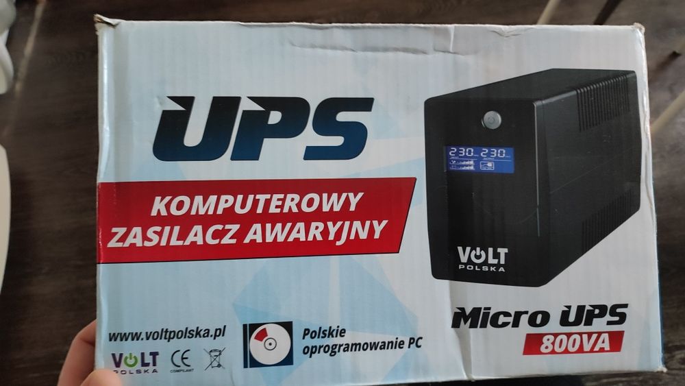 UPS Volt 800 VA під зовнішній акумулятор (інвертор 12 в)