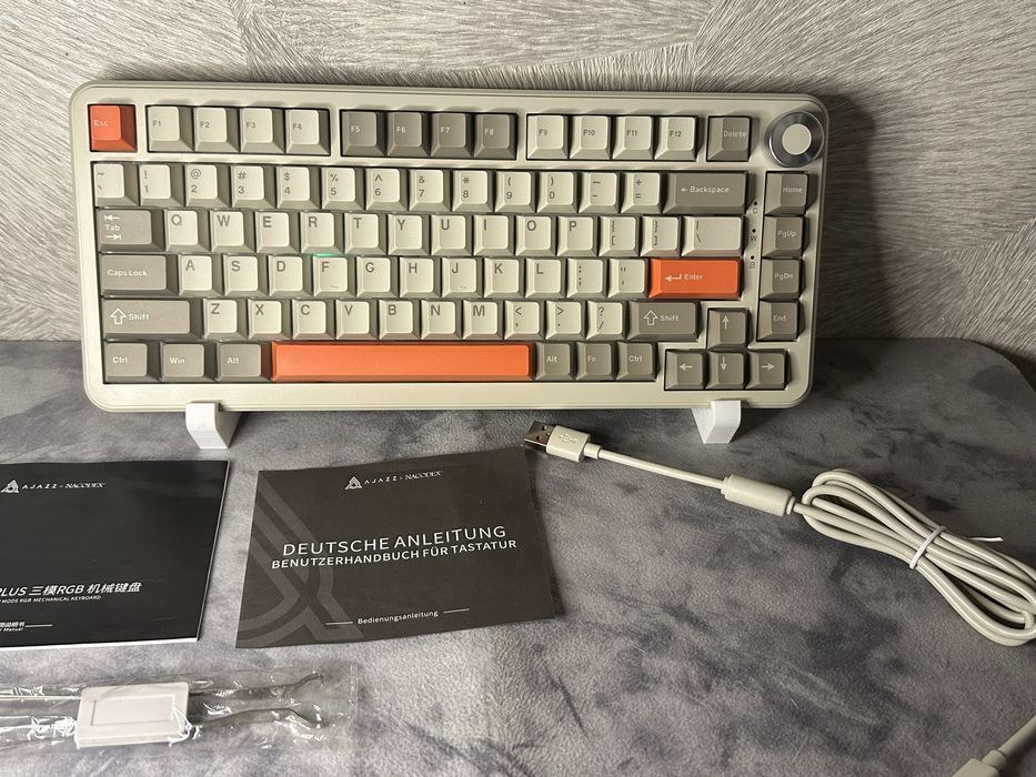 Клавіатура механічна Ajazz Ak820 max Flying Fish Switch