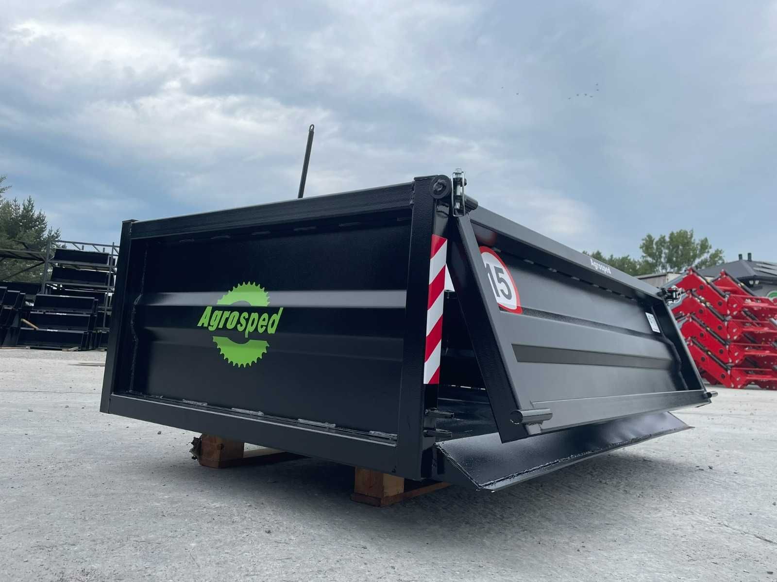 Skrzynia transportowa ładunkowa paczka do ciągnika 1.65m 1.85m 2.10 m