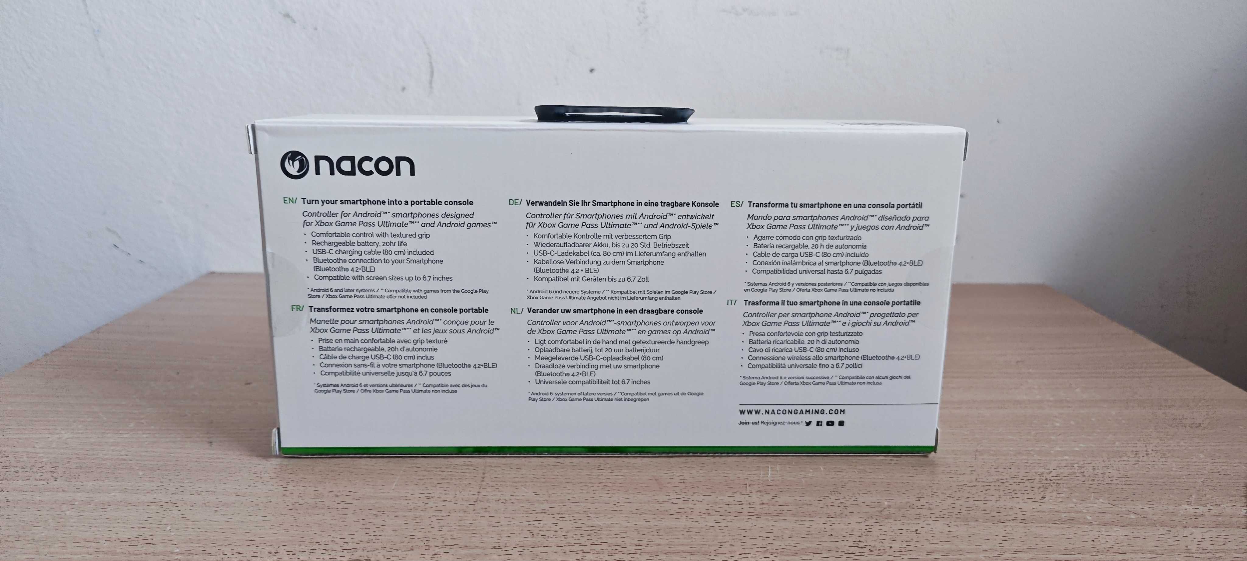 Official Xbox  Mobile Android Gaming NACON MG-X