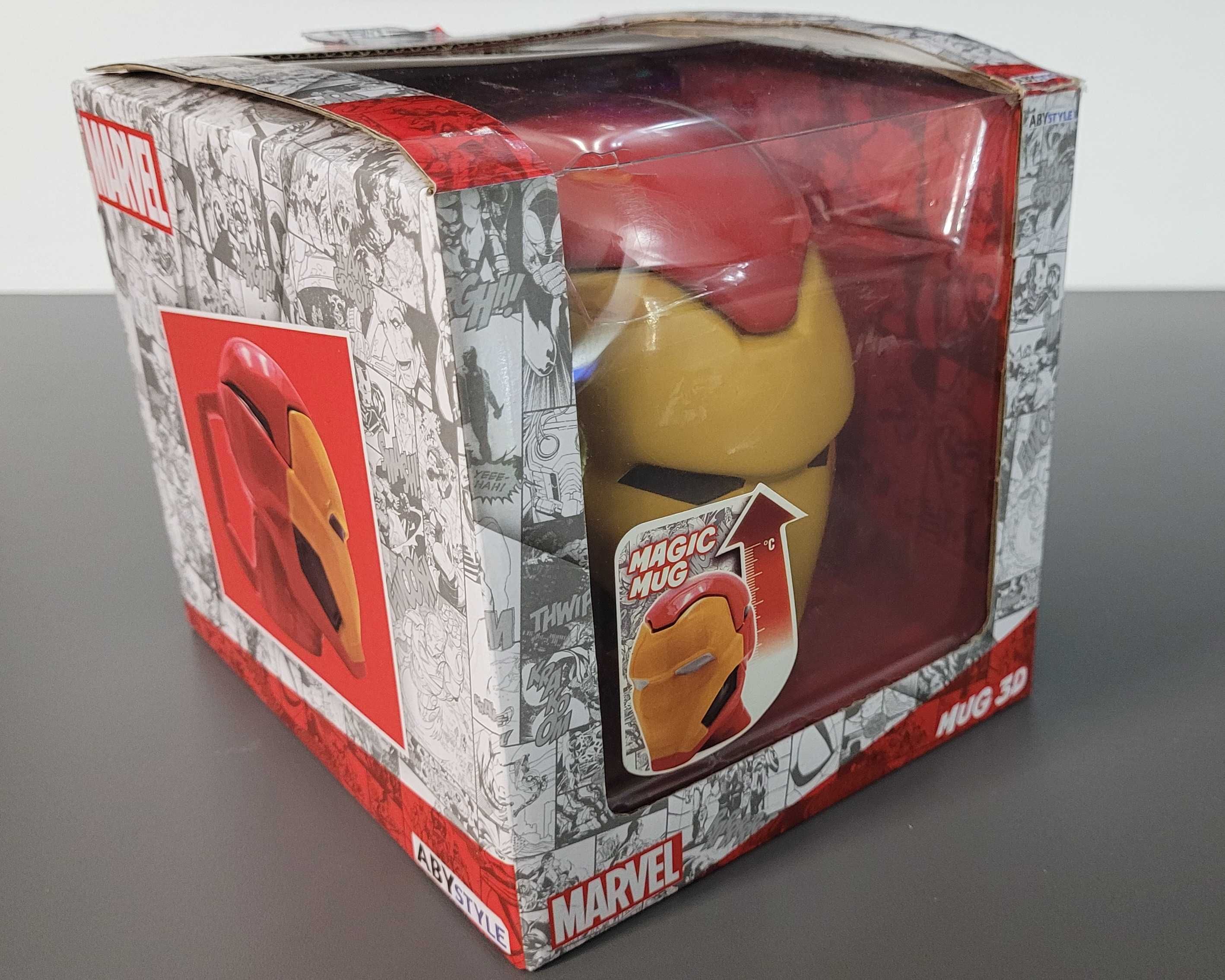 NOWY Kubek Iron Man Marvel 3D