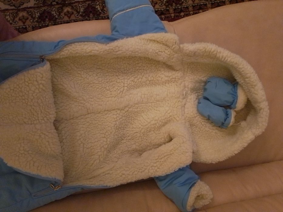 Комбінезон дитячий на овчині