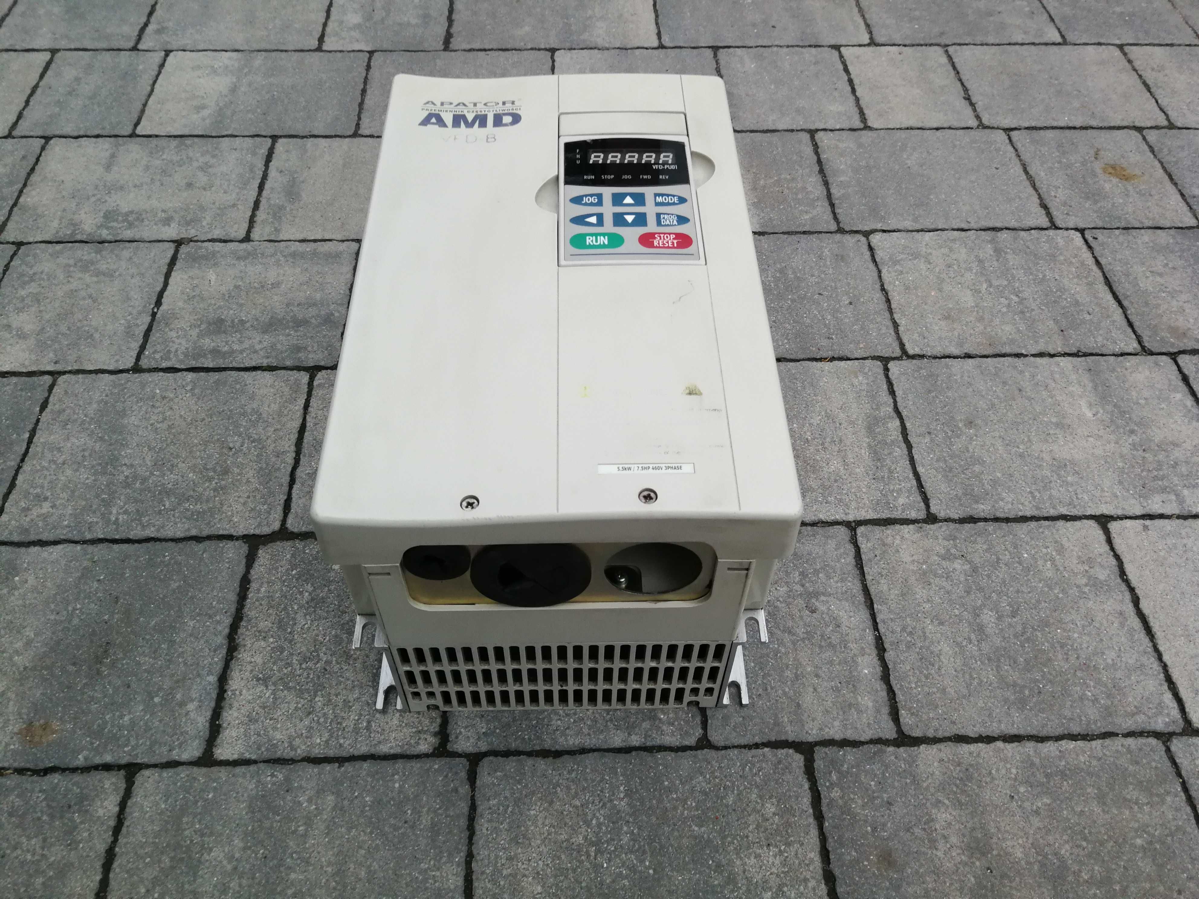 Falownik 3-fazowy 5,5kW APATOR WYSYŁKA!!! VFD-B AMD-B-0013/RN53A