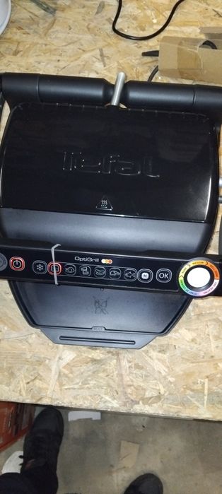 Grill elektryczny Tefal OptiGrill GC7058 czarny 2000 W