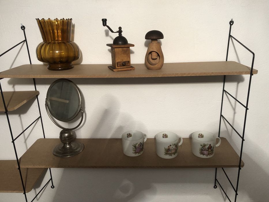 Regał połka strining ( string ) 3 szt ramki metal oryginalne i 4szt no