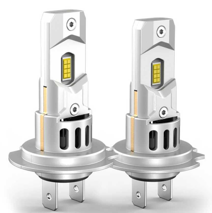 2SZT X3S H7 LED Reflektor 6000LM Przednie światło