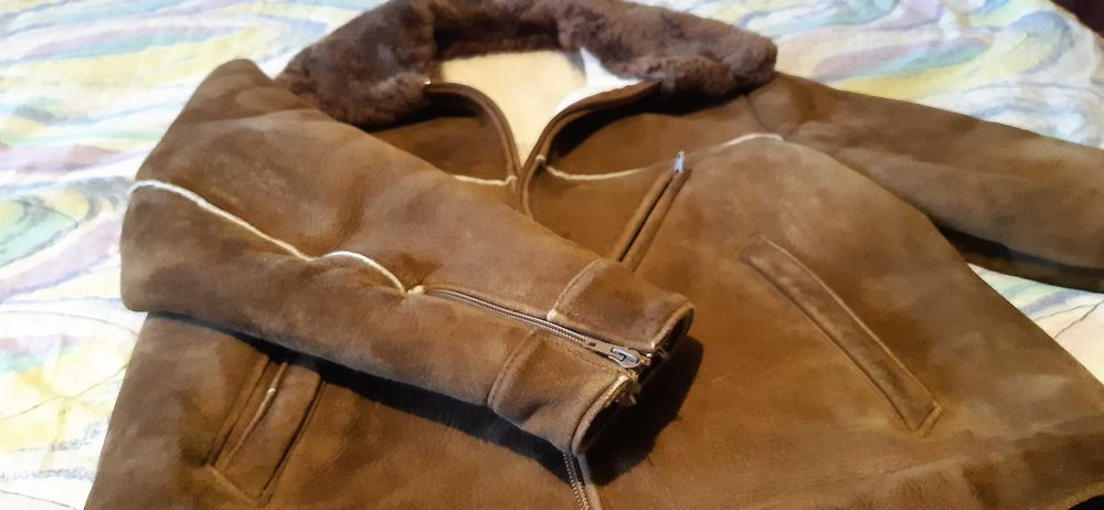 Kurtka pilotka - kożuch