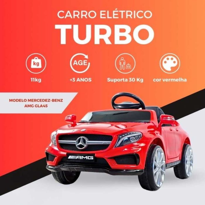 Mercedes AMG Elétrico Infantil • Modelo Premium • Novo