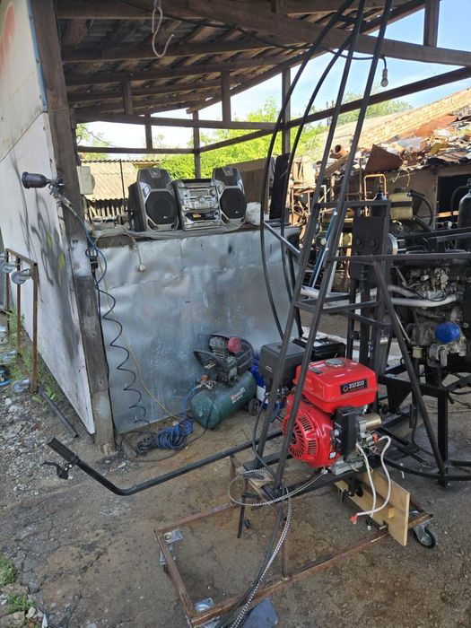 Силовая аэроустановка на аэроглиссер аэролодку