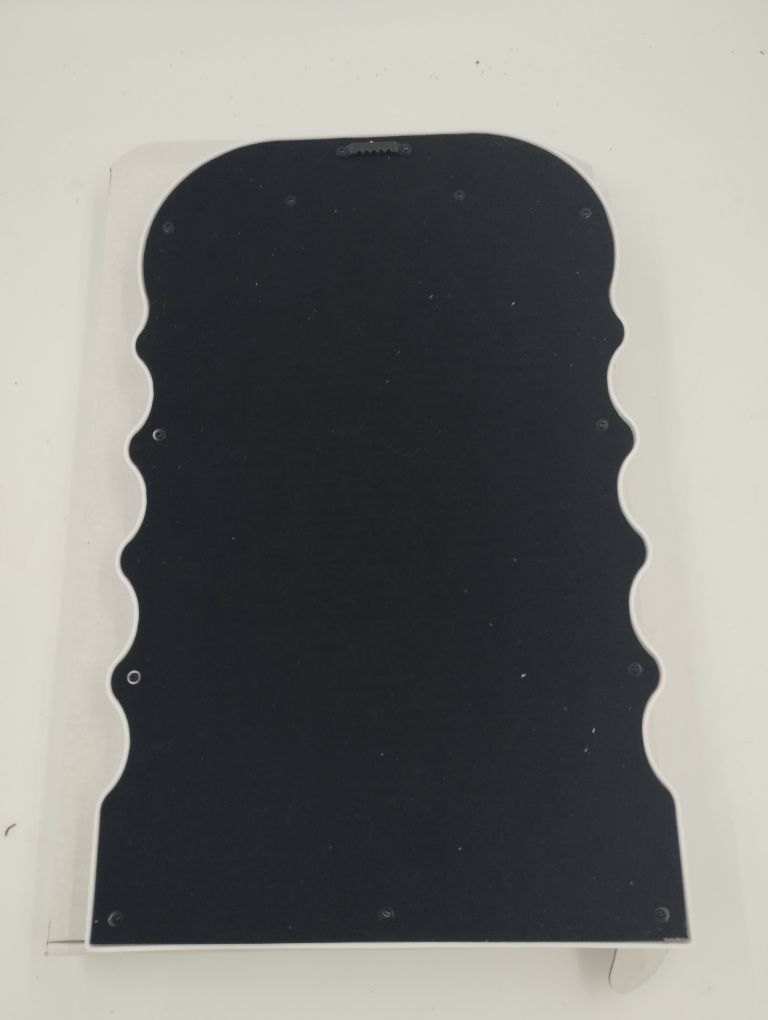 Lustro dekoracyjne białe matowe 40 x 25 cm