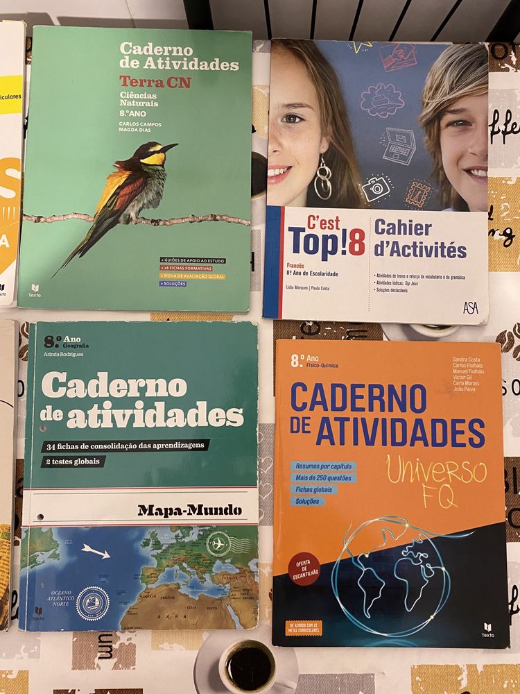 Livros de Actividades 8°Ano