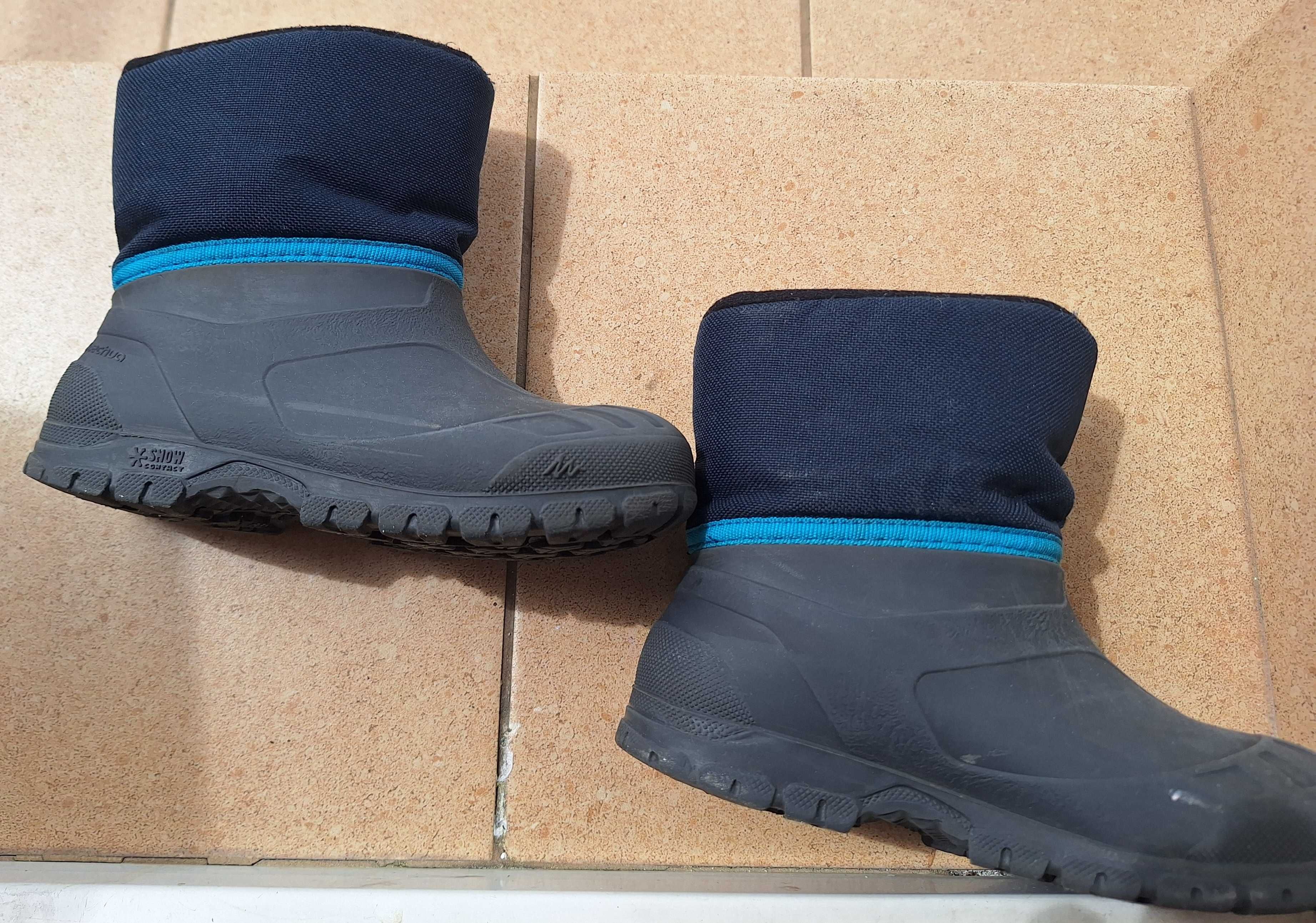 buty dla dzieci Quechua SH100 Warm wodoodporne dziecięce rozmiar 26 27