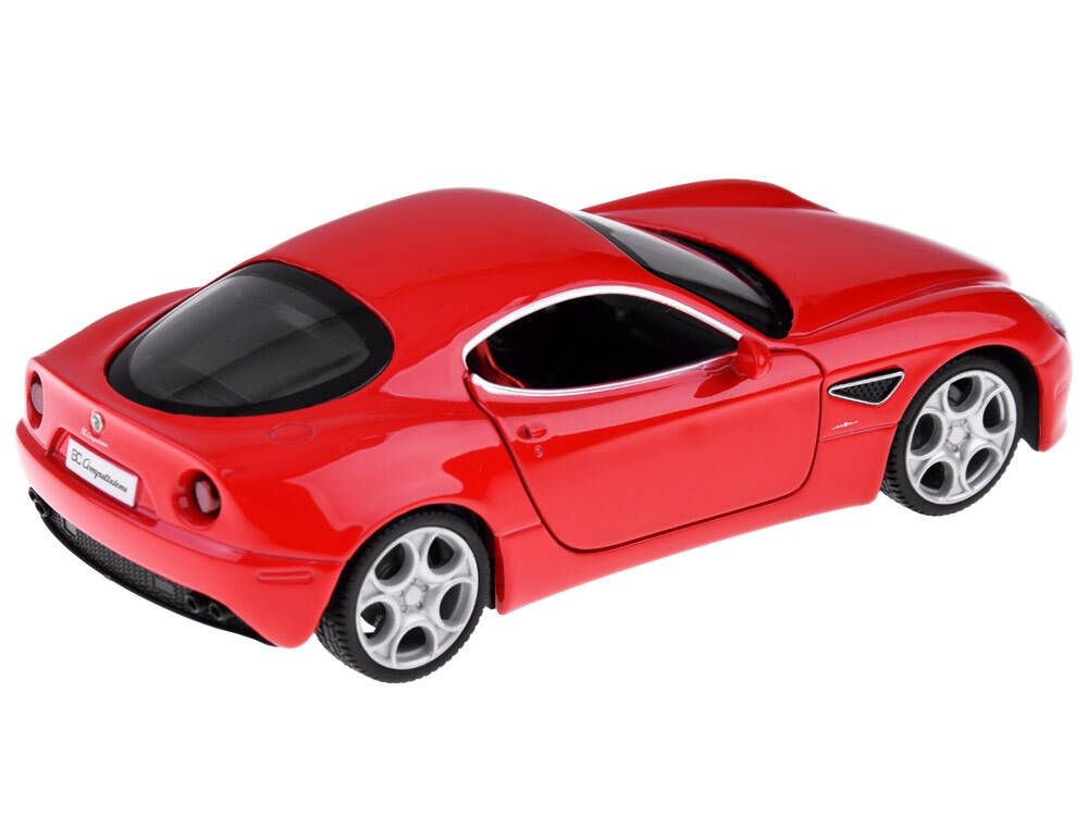 Auto Metalowe Model Alfa Romeo 8C Competizione Skala 1:32 Światła