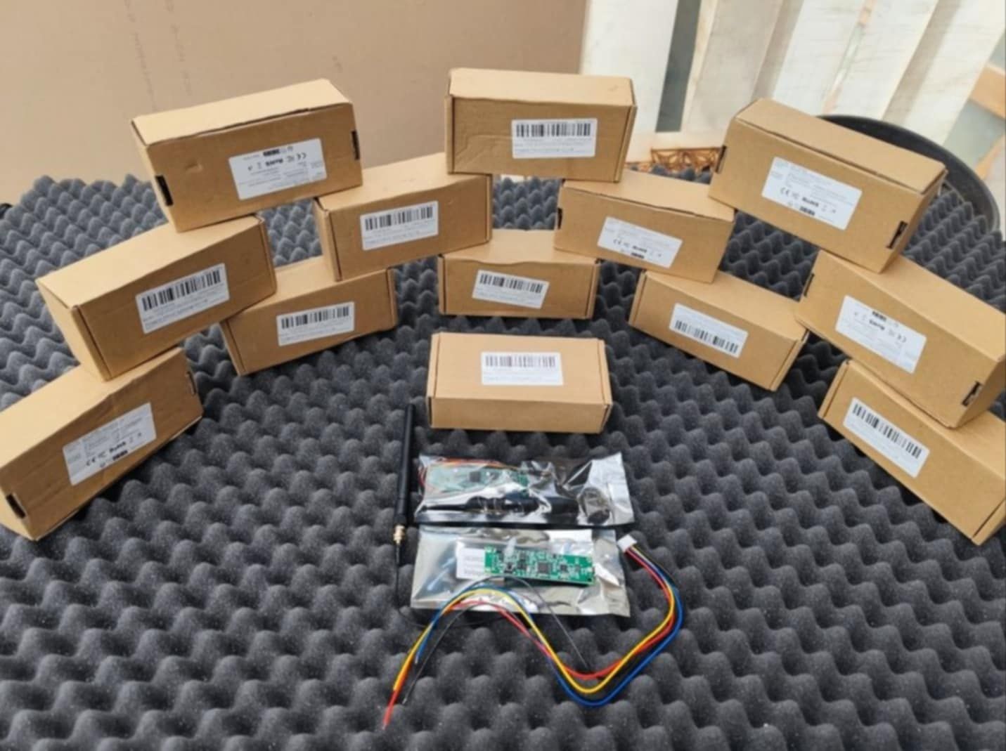 !!! PROMOCJA !!! DMX 512 Bezprzewodowy PCB DMX nad-odb. TANIO
