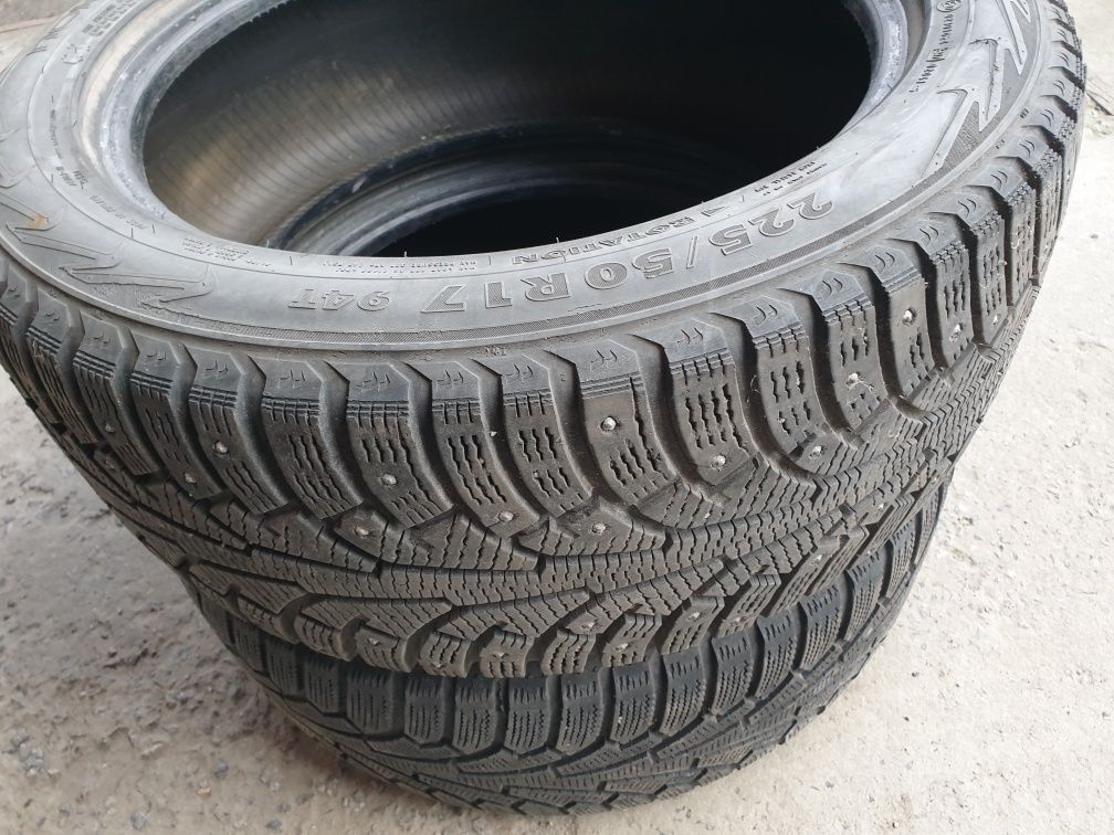 Зимние шины Nokian Hakkapeliitta 5 225/50 R17 94T Flat Run (шип)