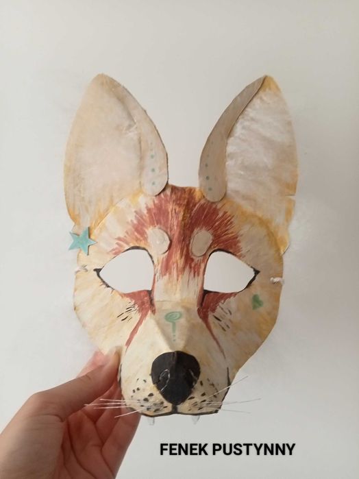 maska therian quadrobist lis pustynny fenek