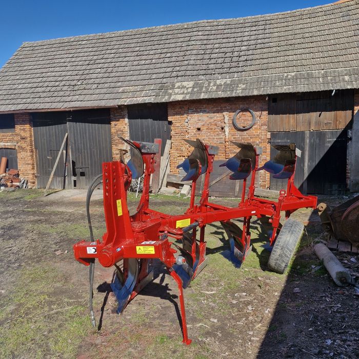 Pług 4 skibowy obrotowy müller krone kverneland vogel miller