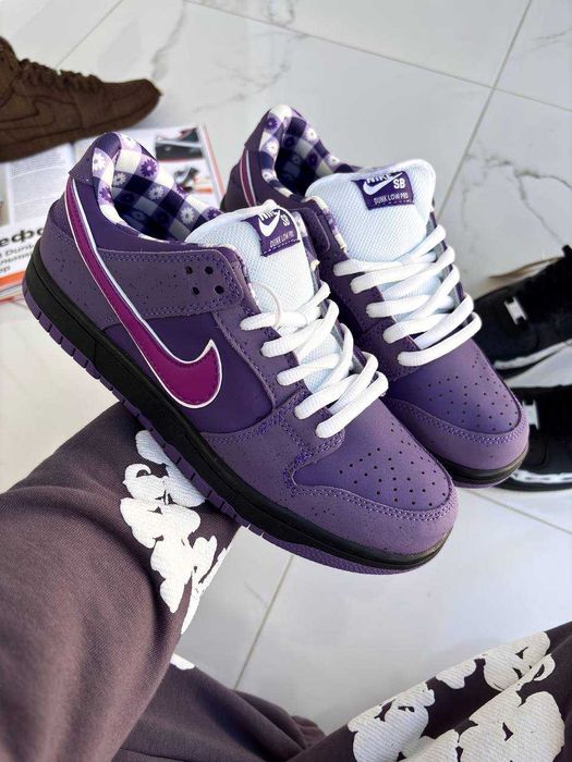 Чоловічі кросівки Nike SB Dunk Lobster Concepts фіолетовий NK501 ХІТ