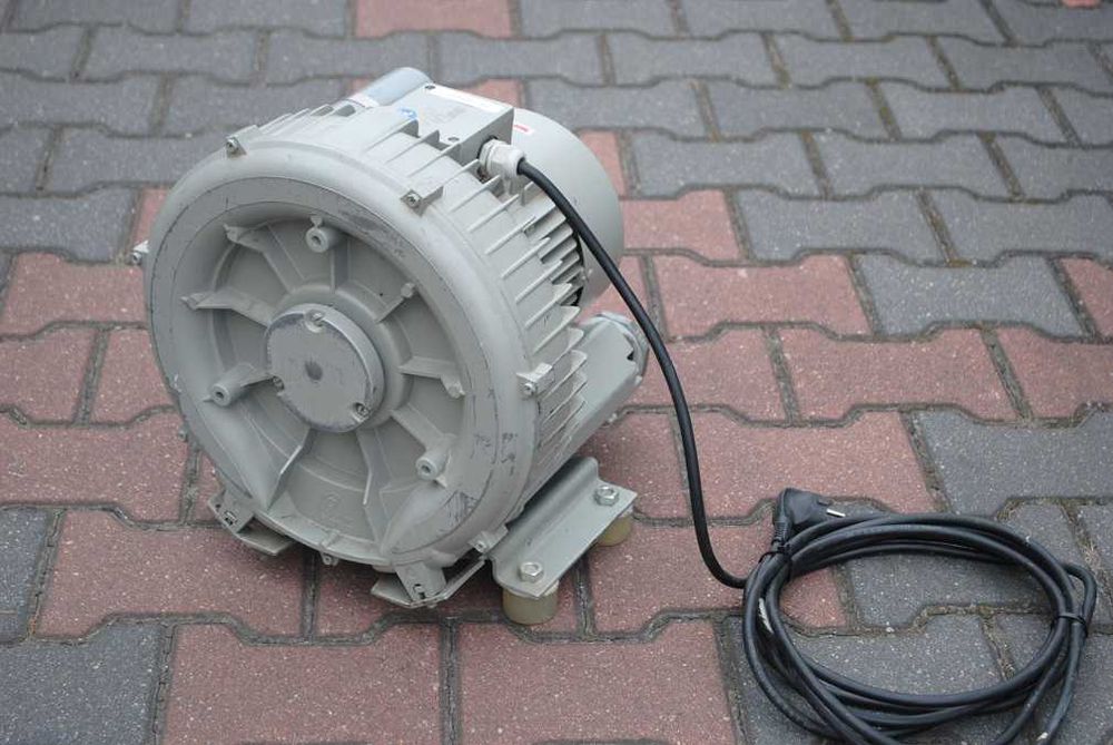 Wentylator bocznokanałowy, pompa próżniowa 1.5kw.