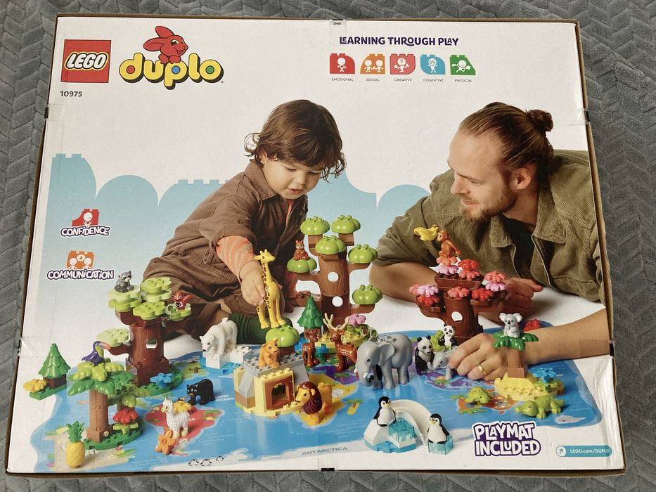 Lego Duplo 10975 dzikie zwierzęta świeta Giga zestaw!