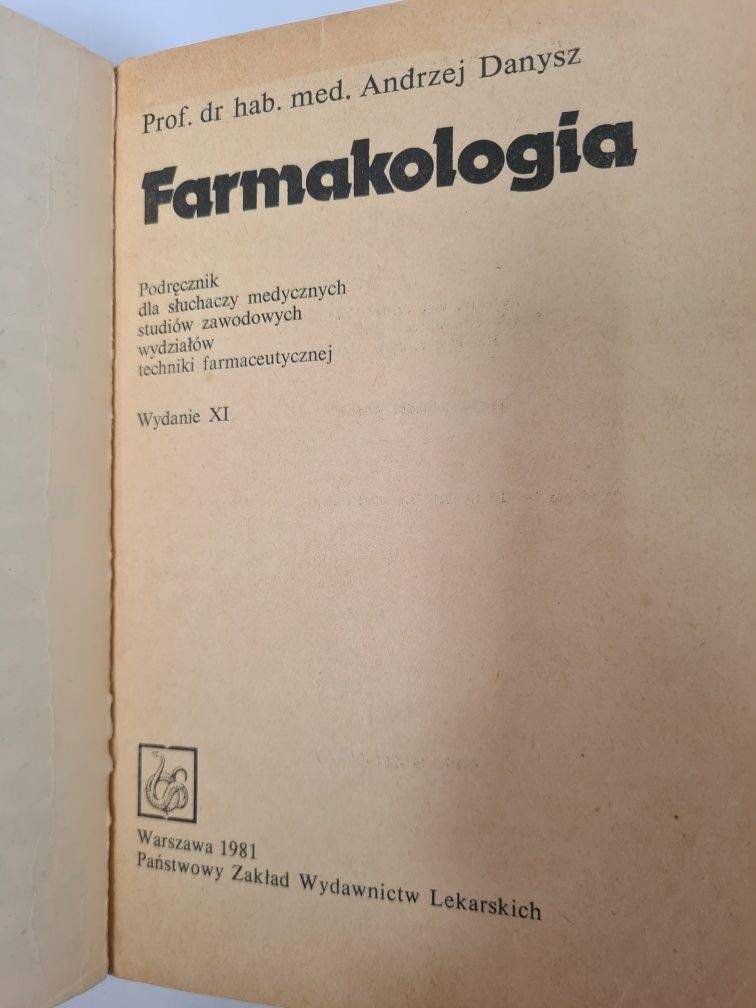 Farmakologia - Książka