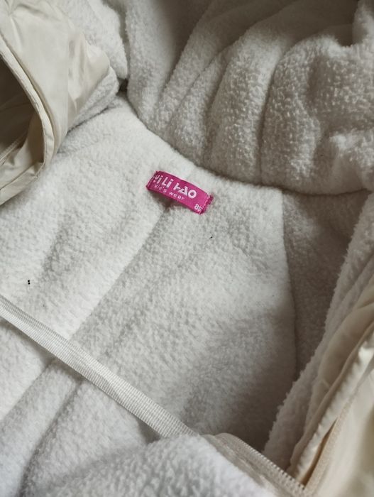 Kombinezon zimowy ocieplany r. 74-80cm