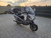 Piaggio X9 Evolution 500 cm3, 28 TYS KM, Film 4k, transport pod dom
