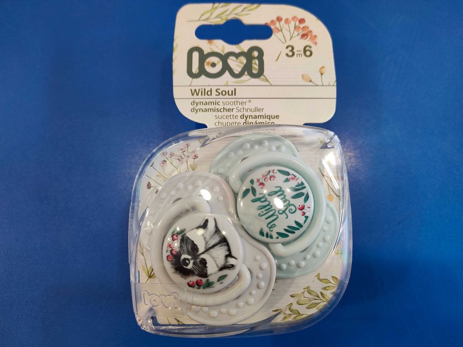 Lovi smoczek silikonowy dynamiczny Wild Soul 3-6m