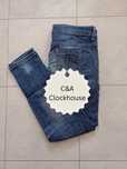 Spodnie jeansy dżinsy damskie C&A Clockhouse denim 38 M