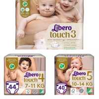 Підгузки дитячі Libero touch р 3, 4, 5. Ціни в описі. Безкоштовна дост