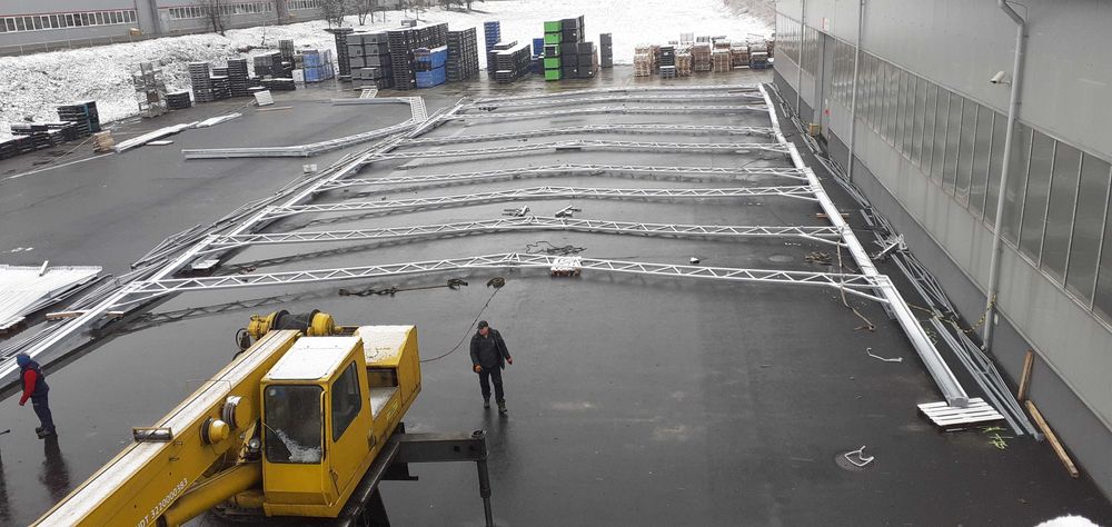 Dźwigary dachowe, kratownice