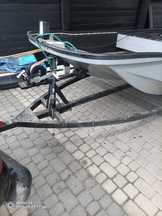 Łódź wędkarska płaskodenna