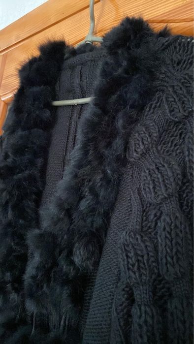 Срочно . Шикарное меховая накидка . Без дефектов 42-44