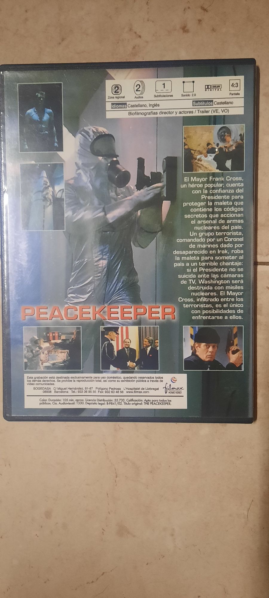 Filme peacekeeper (dolph lundgren)