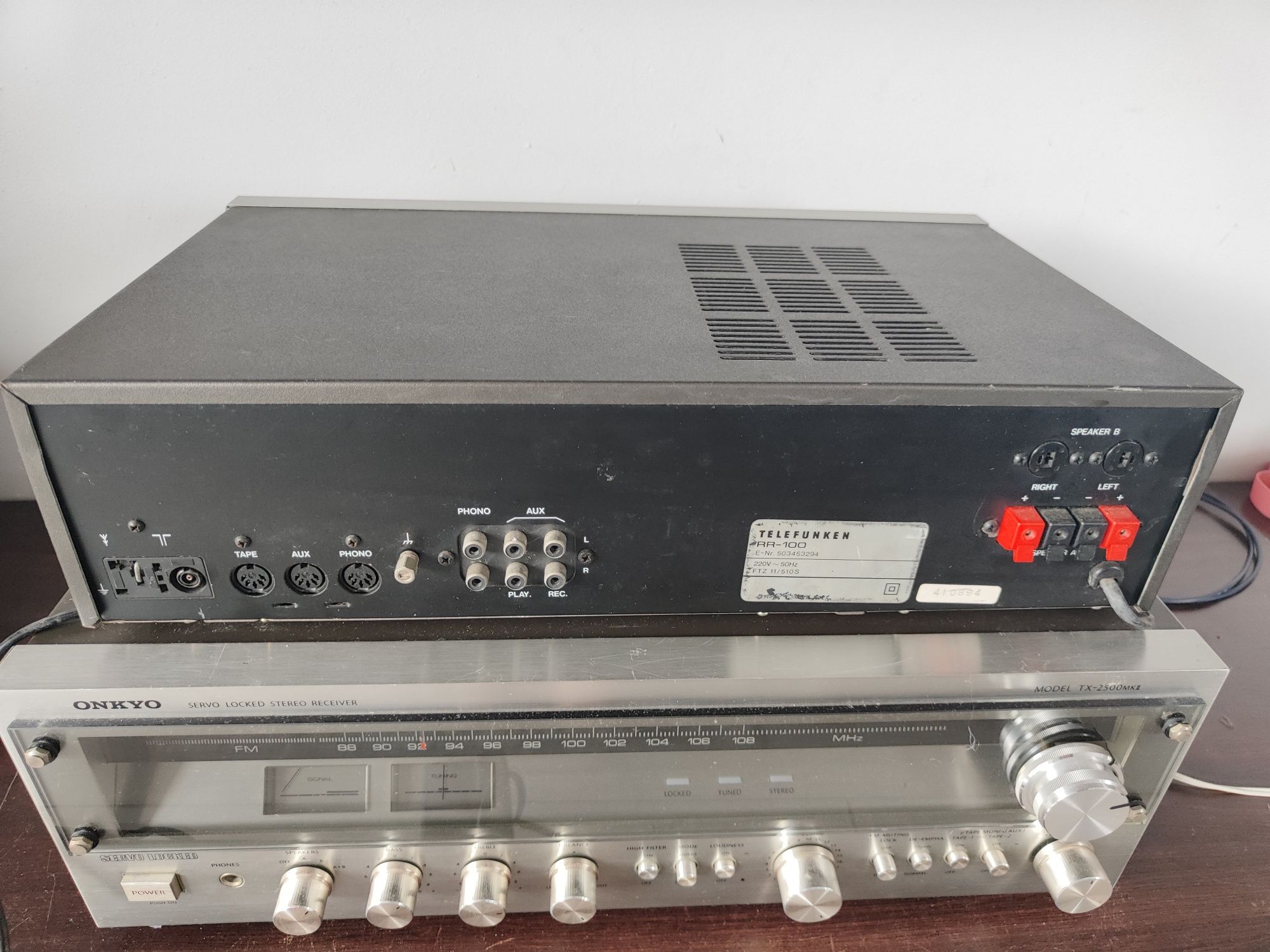 Wzmacniacz amplituner telefunken rr 100