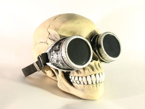 Очки Стимпанк Гогглы Авиаторы Окуляри Готика Косплей Винтаж