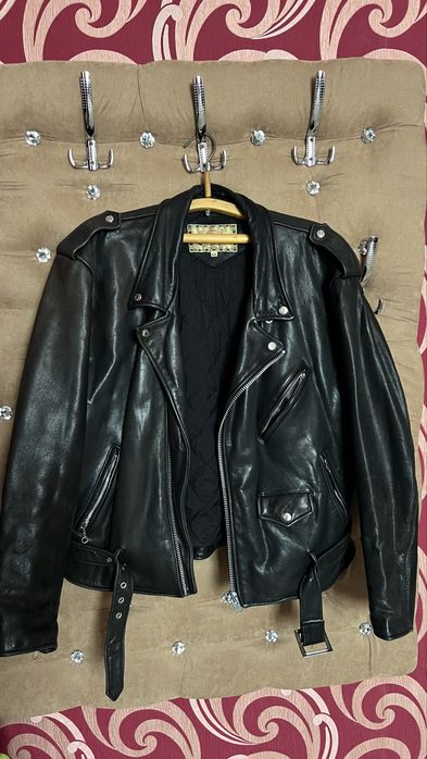 Шкіряна куртка вінтажна