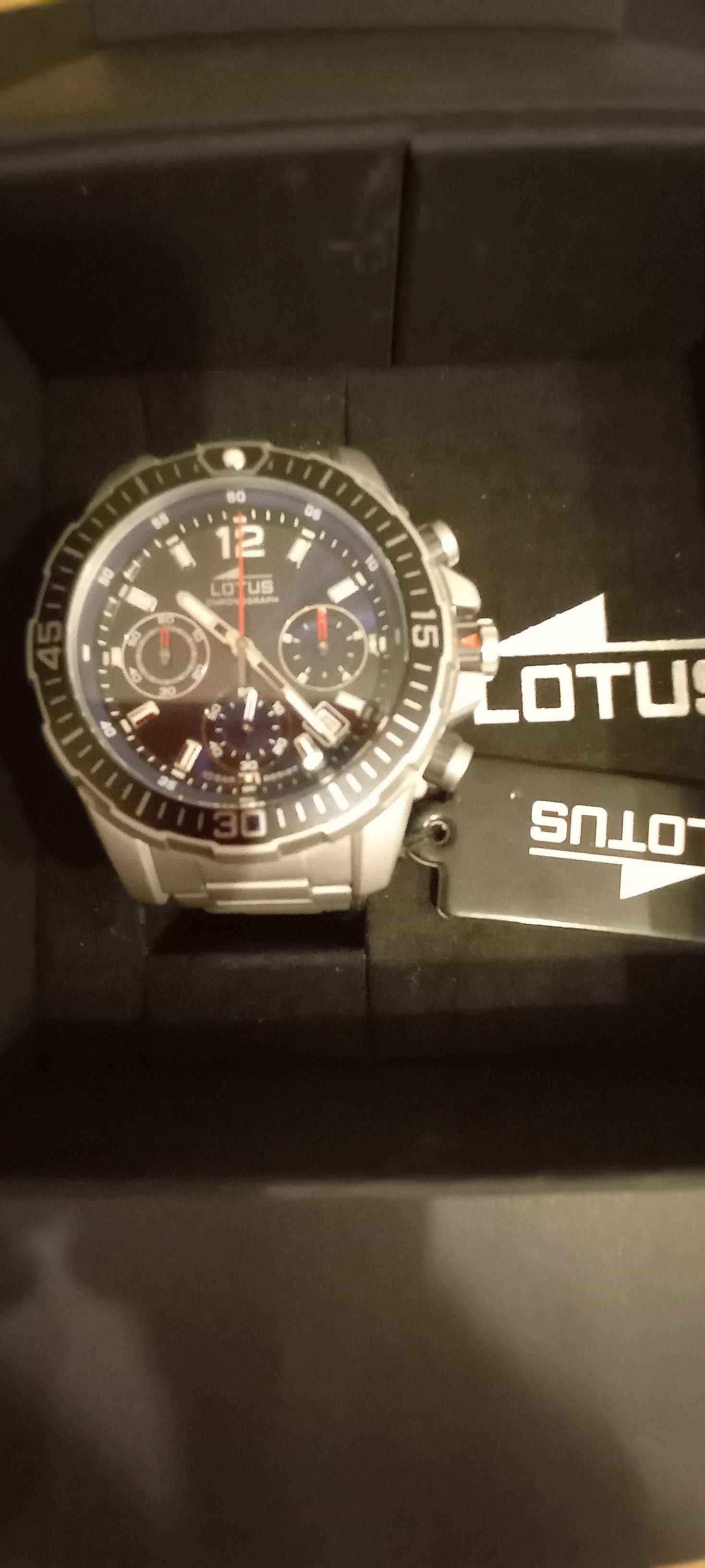 Nowy zegarek męski LOTUS  BIG BLUE CHRONO 46 mm