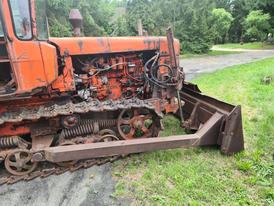 DT-75, spychacz, Równiarka,  ciągnik gąsienicowy, PODNOŚNIK!!!