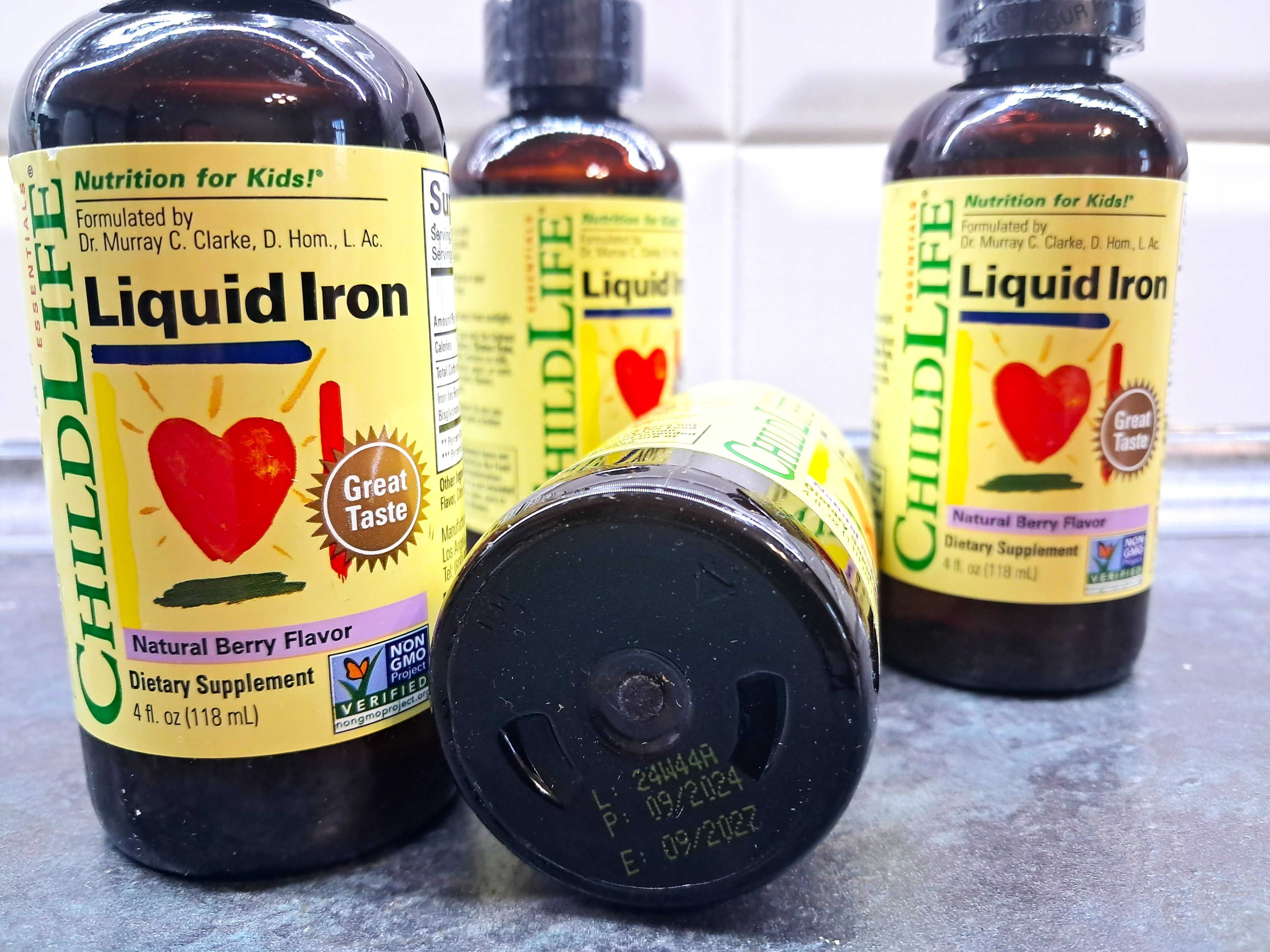 ChildLife, Liquid Iron (118 мл), железо для детей, залізо для дітей