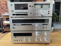 Wieża Sanaui! Wzmacniacz A-60, magnetofon D-90, tuner T-60! Piękna!