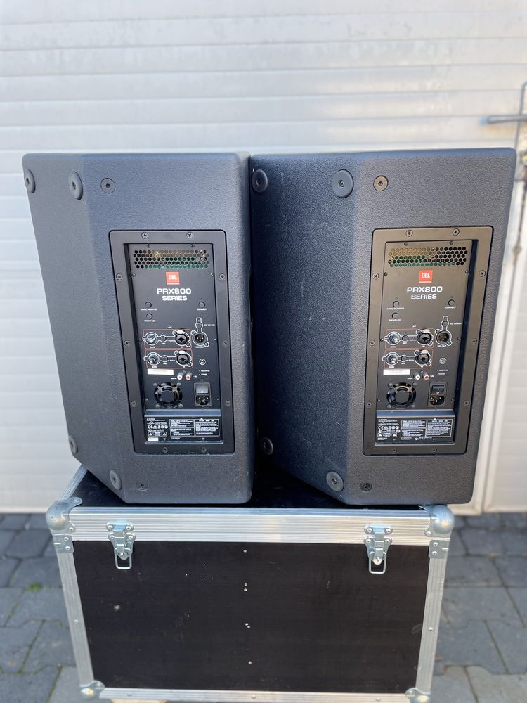 Kolumny aktywne dj zespol Jbl prx 812w 2 szt pokrowce stan idealny